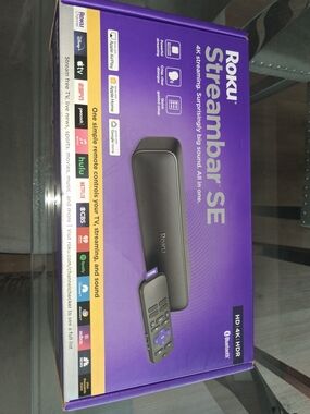 Roku Streambar SE 2-in-1 TV Soundbar with Built-in 4K/HD/HDR Streaming